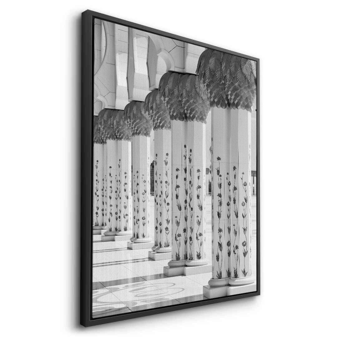 2The Floral Pillars - Canvas