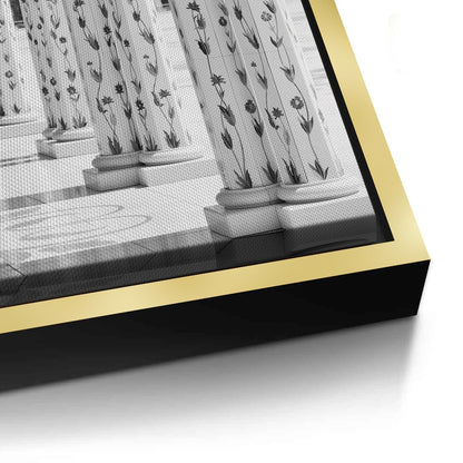 The Floral Pillars - Canvas