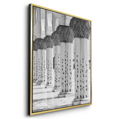 The Floral Pillars - Canvas