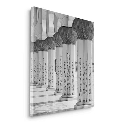 The Floral Pillars - Canvas
