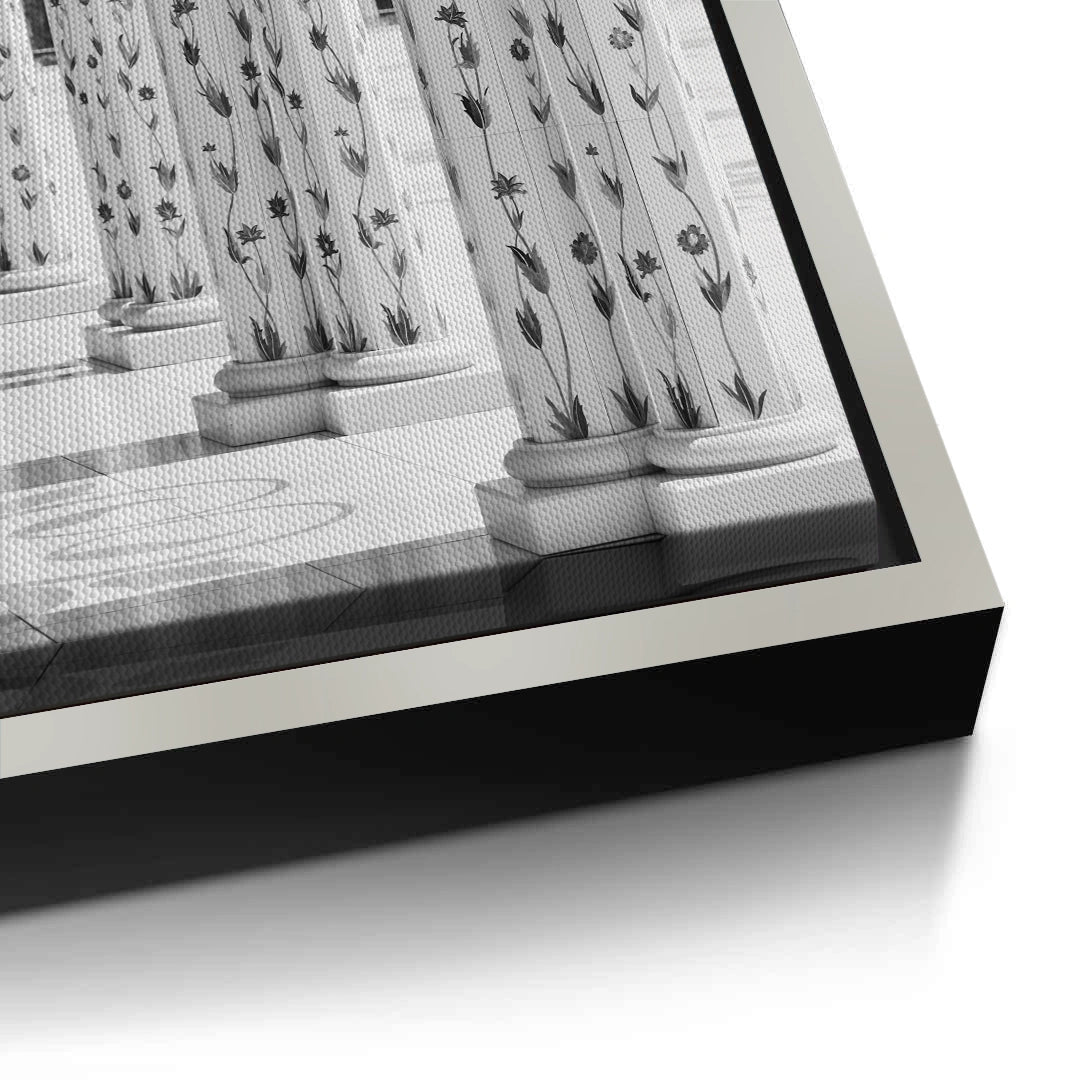 2The Floral Pillars - Canvas