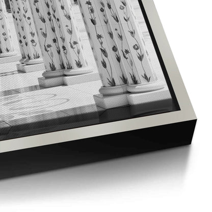 The Floral Pillars - Canvas