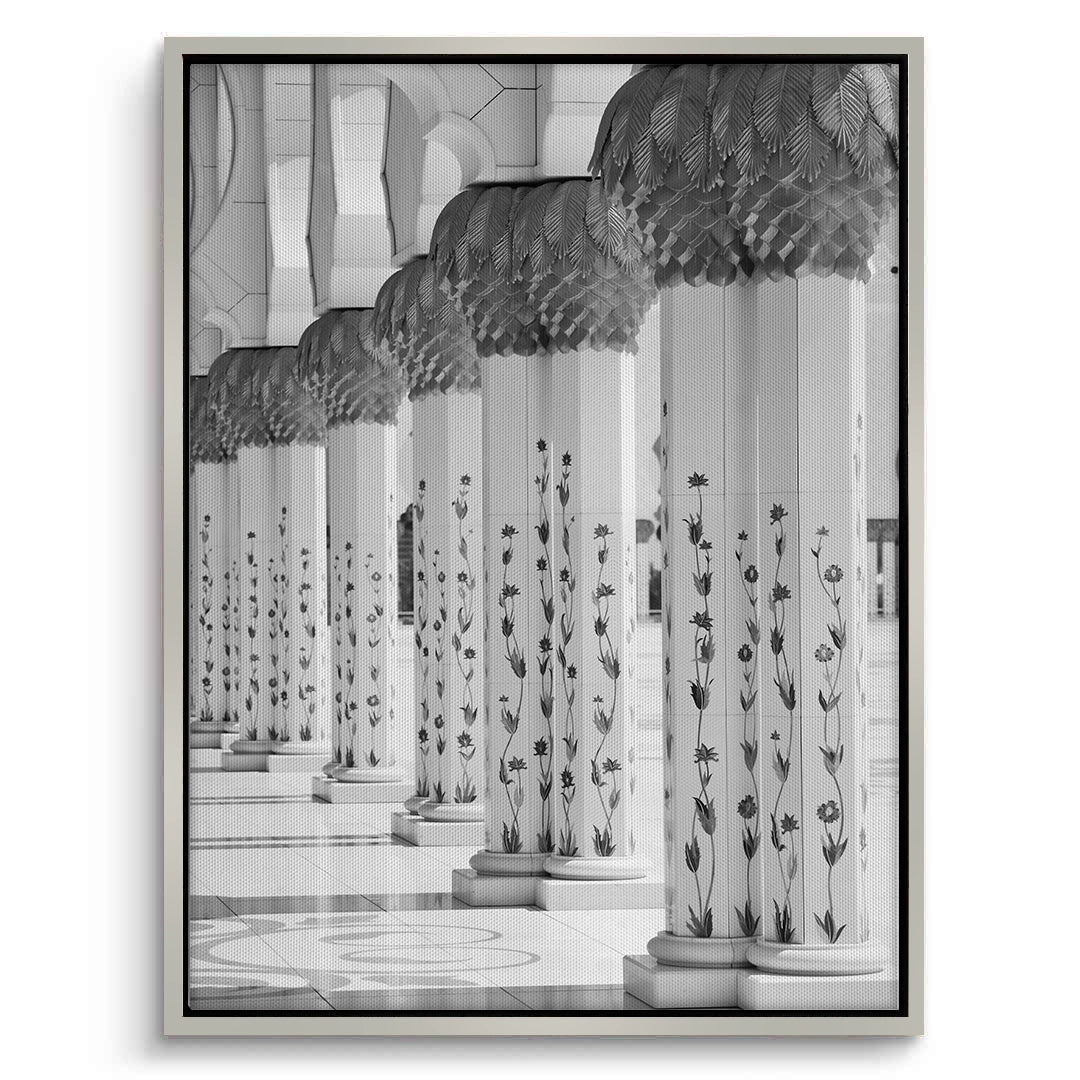 2The Floral Pillars - Canvas