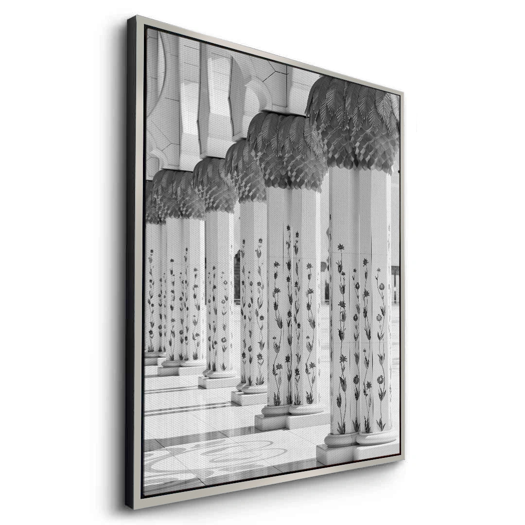 2The Floral Pillars - Canvas