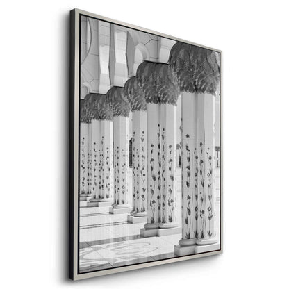 The Floral Pillars - Canvas