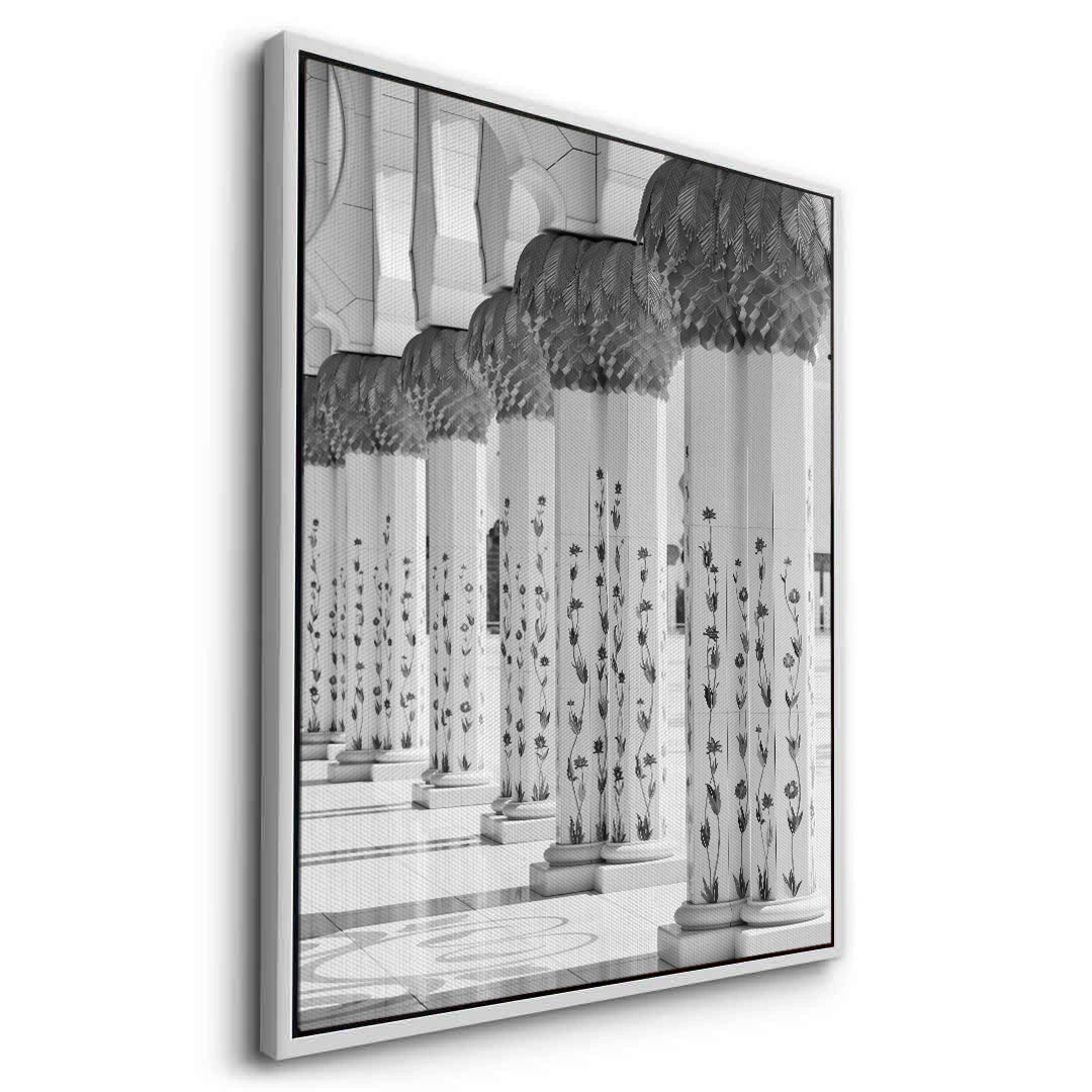 2The Floral Pillars - Canvas