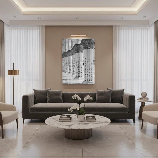 The Floral Pillars - Canvas