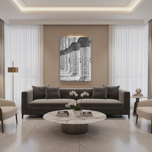 The Floral Pillars - Canvas