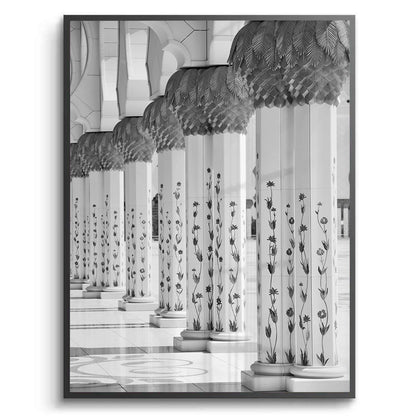 The Floral Pillars- Fine Art