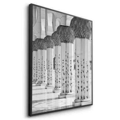 The Floral Pillars- Fine Art