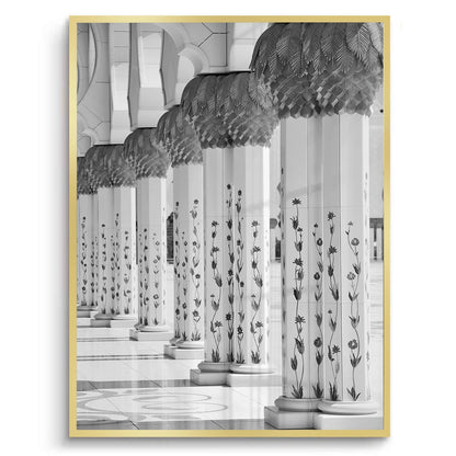 The Floral Pillars- Fine Art