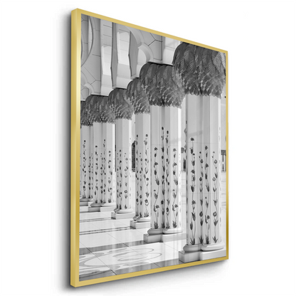 The Floral Pillars- Fine Art