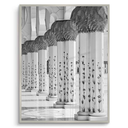 The Floral Pillars- Fine Art