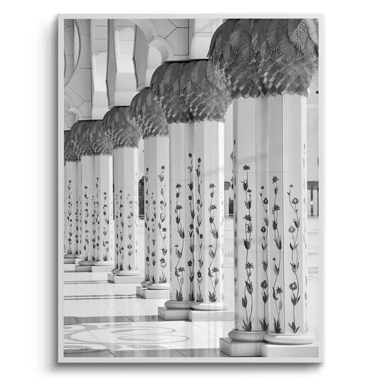 The Floral Pillars- Fine Art