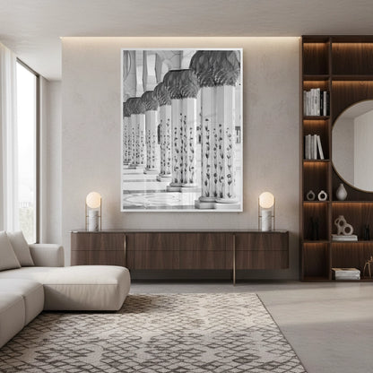 The Floral Pillars- Fine Art