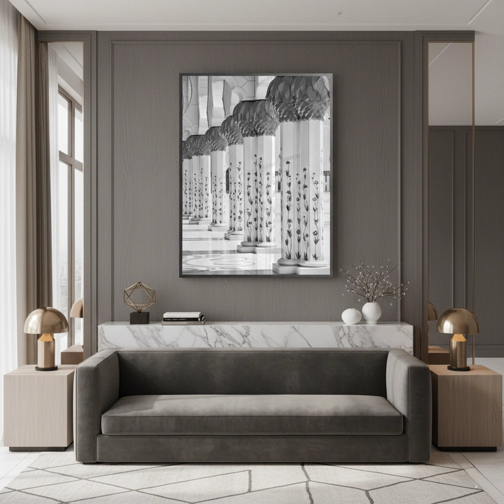 2The Floral Pillars- Fine Art