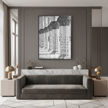 The Floral Pillars- Fine Art