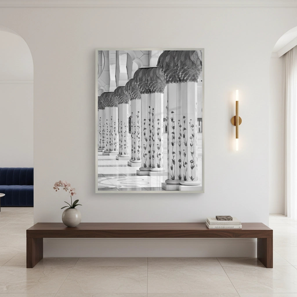 2The Floral Pillars- Fine Art