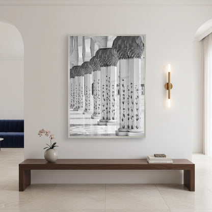 The Floral Pillars- Fine Art