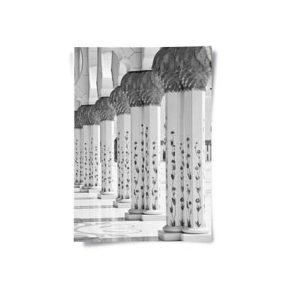 The Floral Pillars - Poster