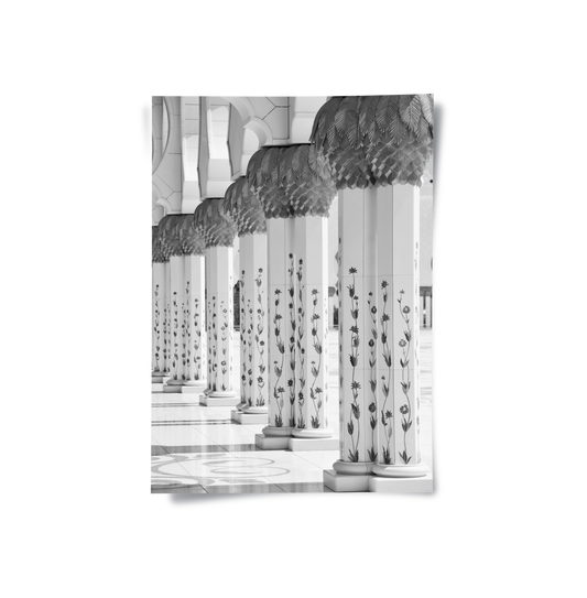 The Floral Pillars - Poster