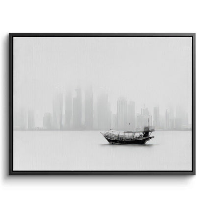 The Foggy Dhow - Canvas