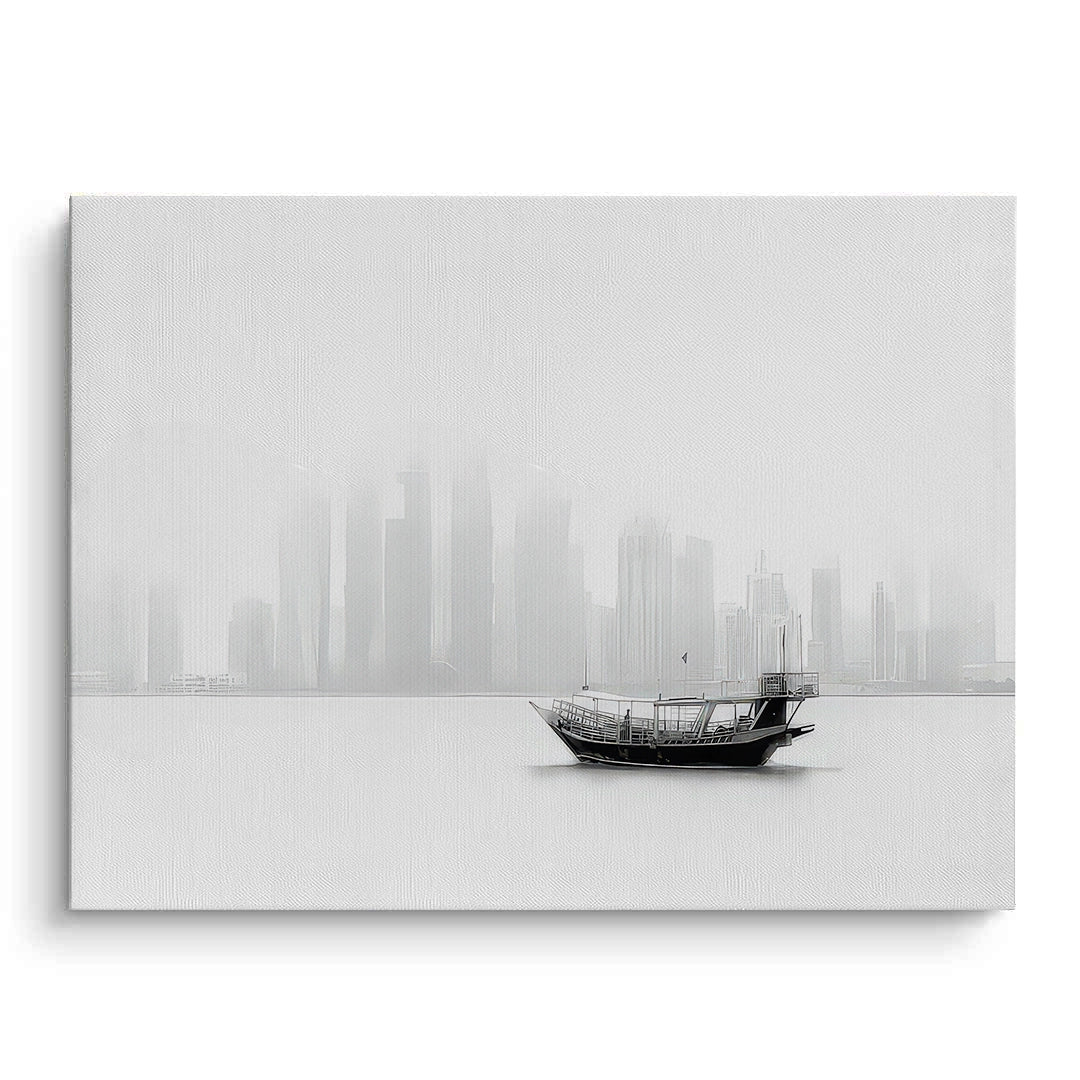 2The Foggy Dhow - Canvas