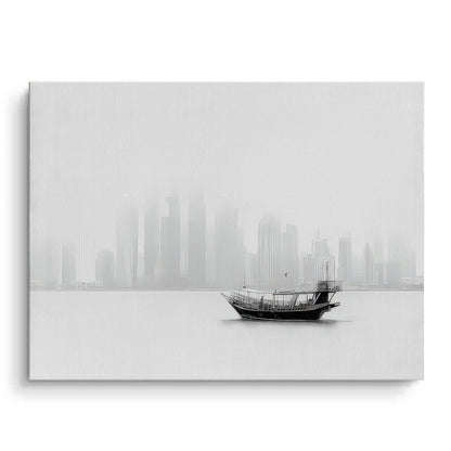 The Foggy Dhow - Canvas