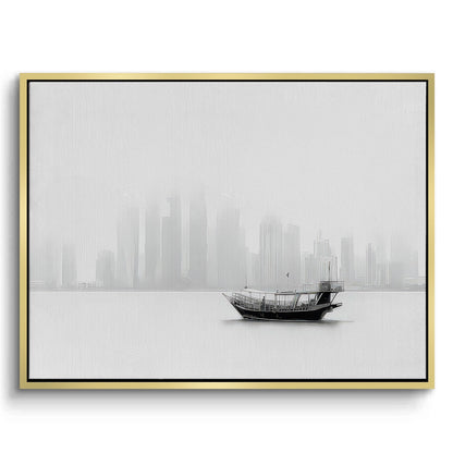 The Foggy Dhow - Canvas