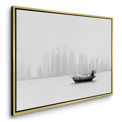 The Foggy Dhow - Canvas