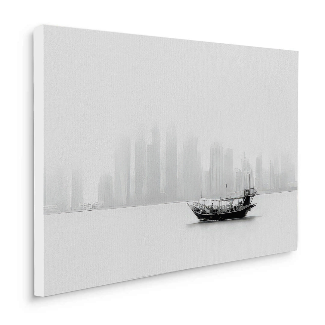 2The Foggy Dhow - Canvas
