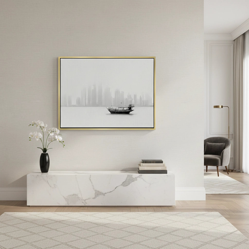 2The Foggy Dhow - Canvas