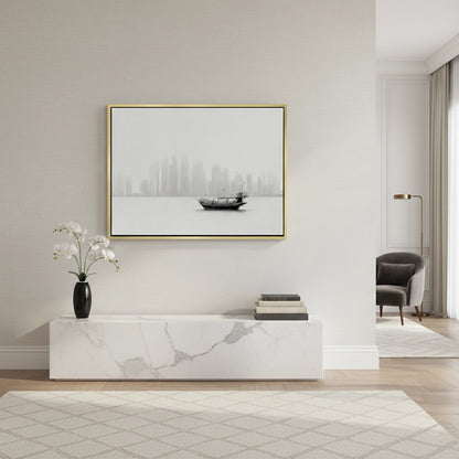 The Foggy Dhow - Canvas
