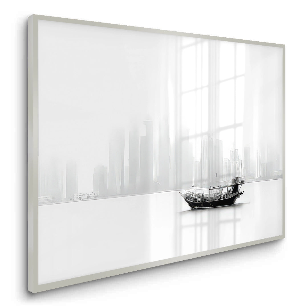 2The Foggy Dhow - Fine Art