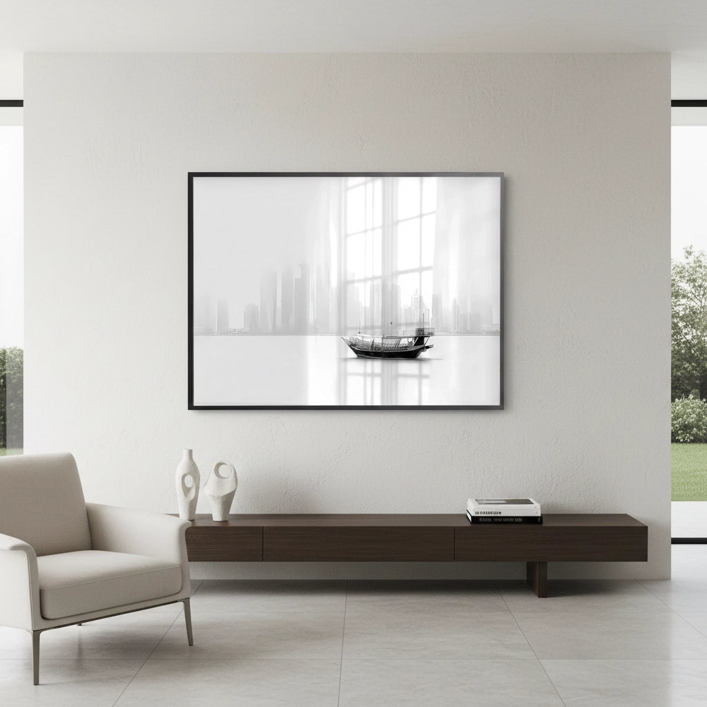 2The Foggy Dhow - Fine Art
