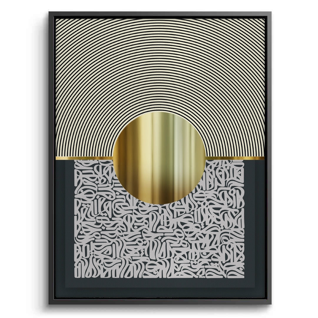 2The Golden Aperture - Canvas