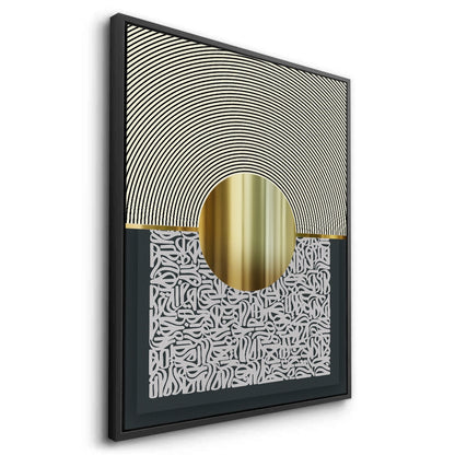 The Golden Aperture - Canvas