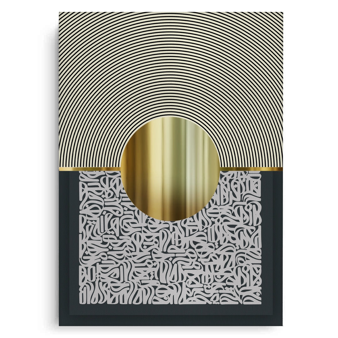 2The Golden Aperture - Canvas