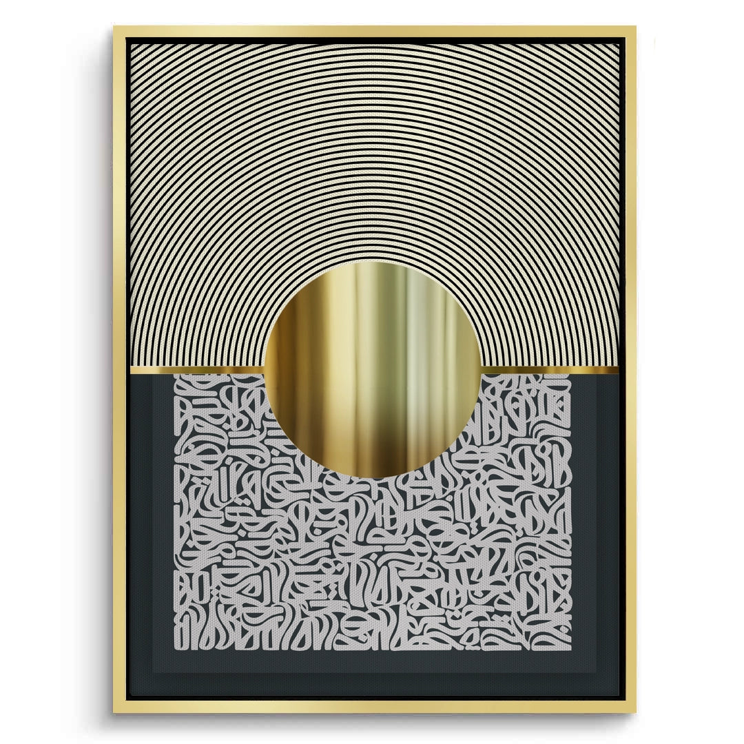 2The Golden Aperture - Canvas
