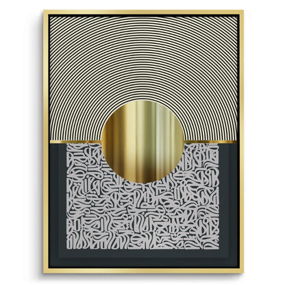 The Golden Aperture - Canvas
