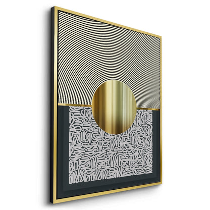 The Golden Aperture - Canvas