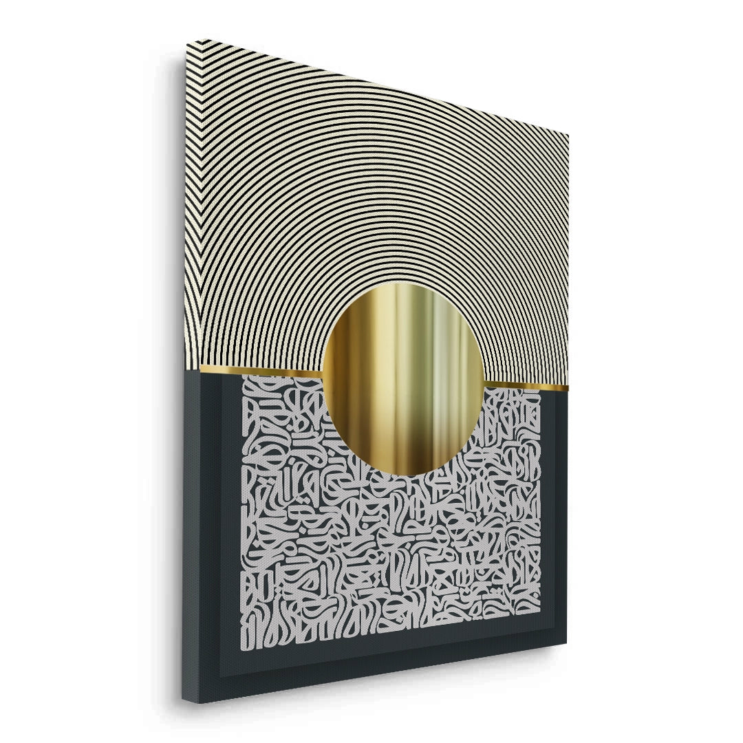 2The Golden Aperture - Canvas