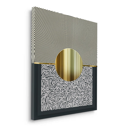 The Golden Aperture - Canvas