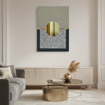 The Golden Aperture - Canvas