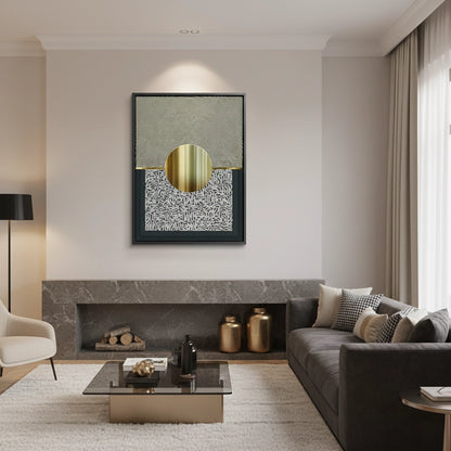 The Golden Aperture - Canvas