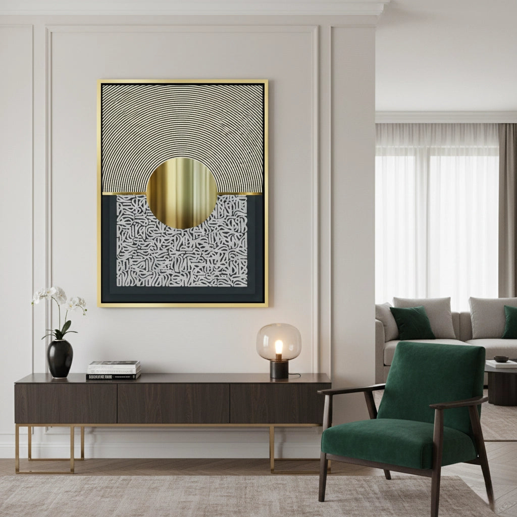 2The Golden Aperture - Canvas