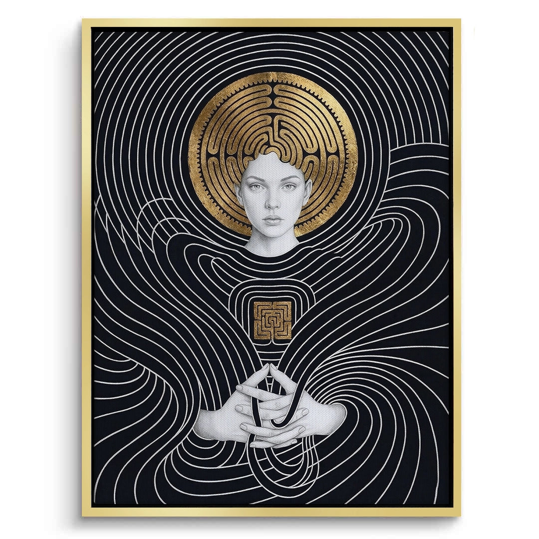 2The Golden Labyrinth - Canvas