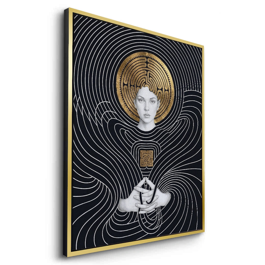 2The Golden Labyrinth - Canvas