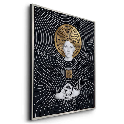 The Golden Labyrinth - Canvas