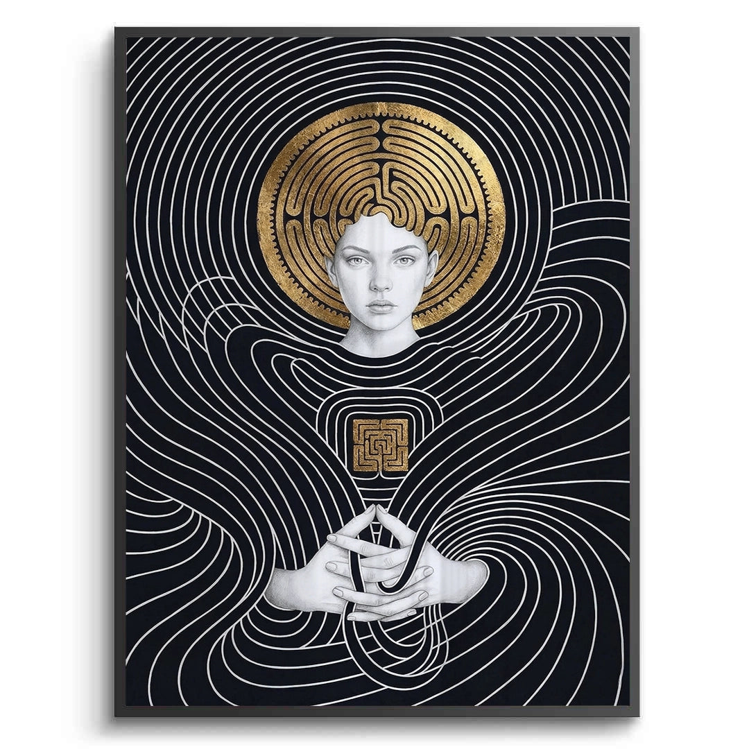 2The Golden Labyrinth - Fine Art